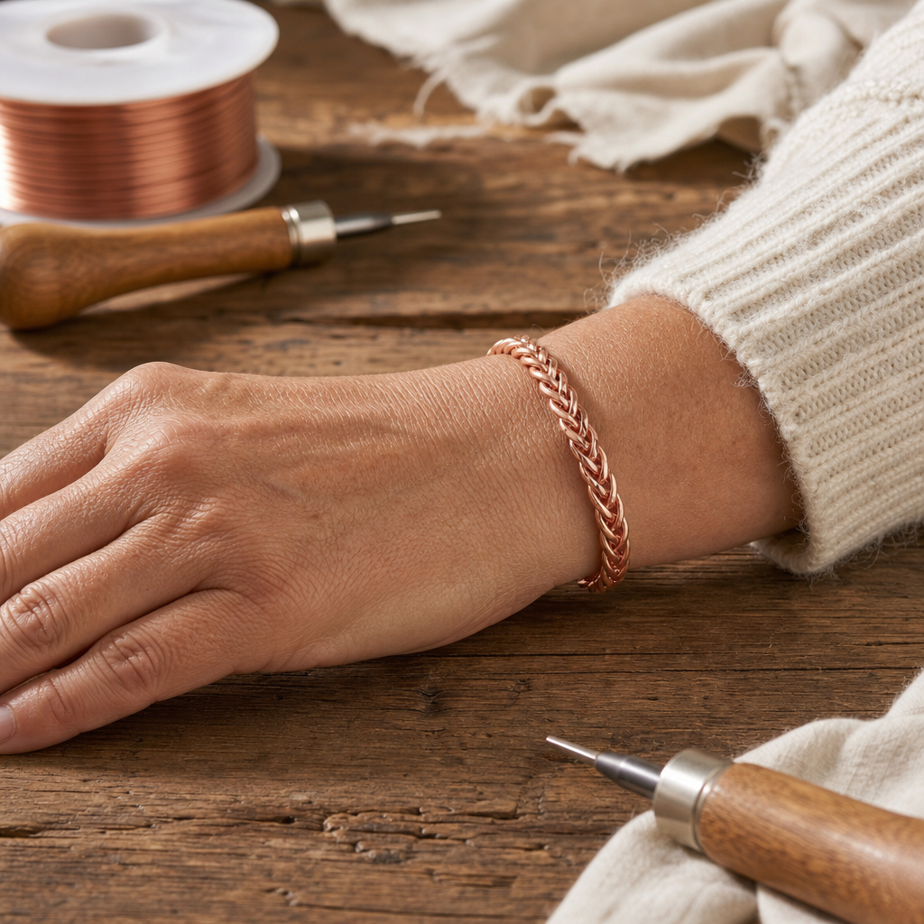 VIOLET | BRAMBLE COPPER BRACELET