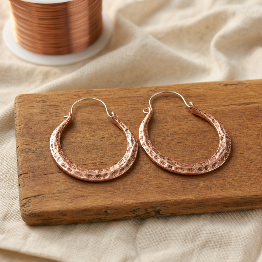 CHLOE | EMBER COPPER EARRINGS