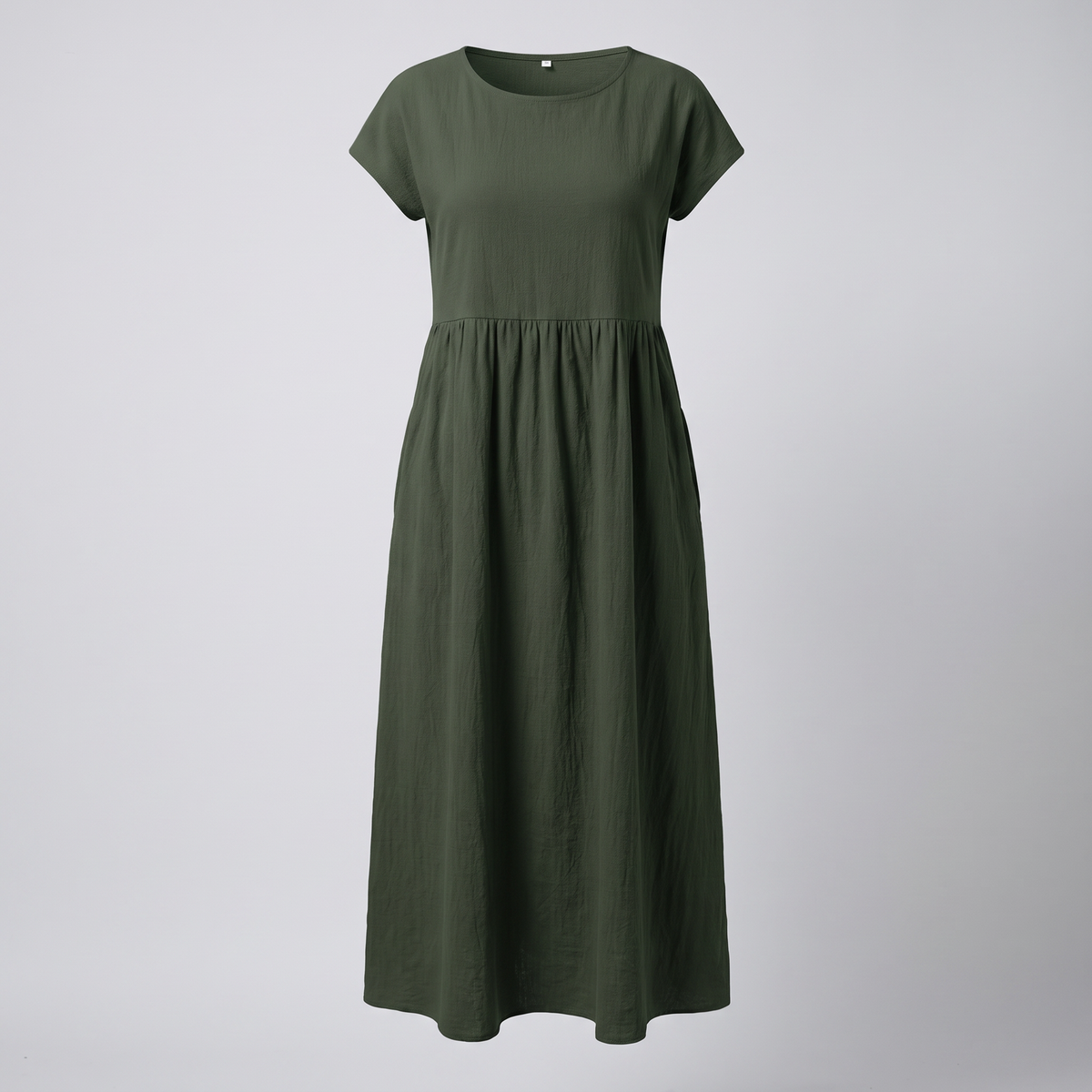 AVA LUXE FLUID MIDI DRESS