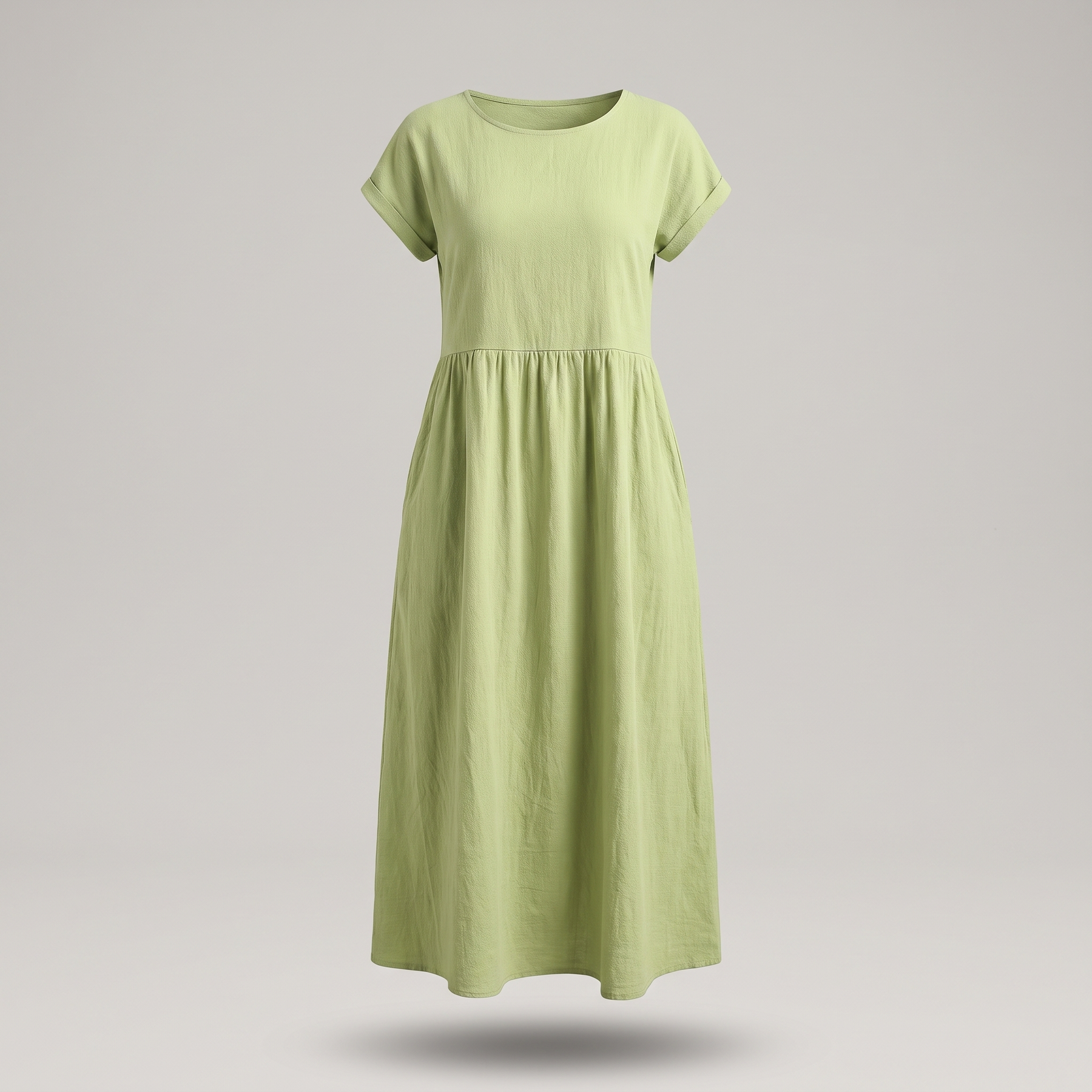 AVA LUXE FLUID MIDI DRESS