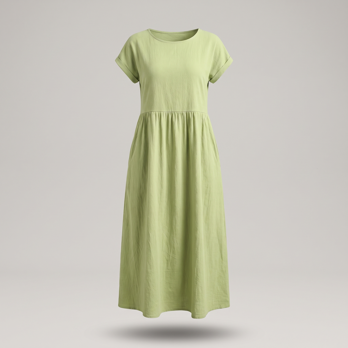 AVA LUXE FLUID MIDI DRESS