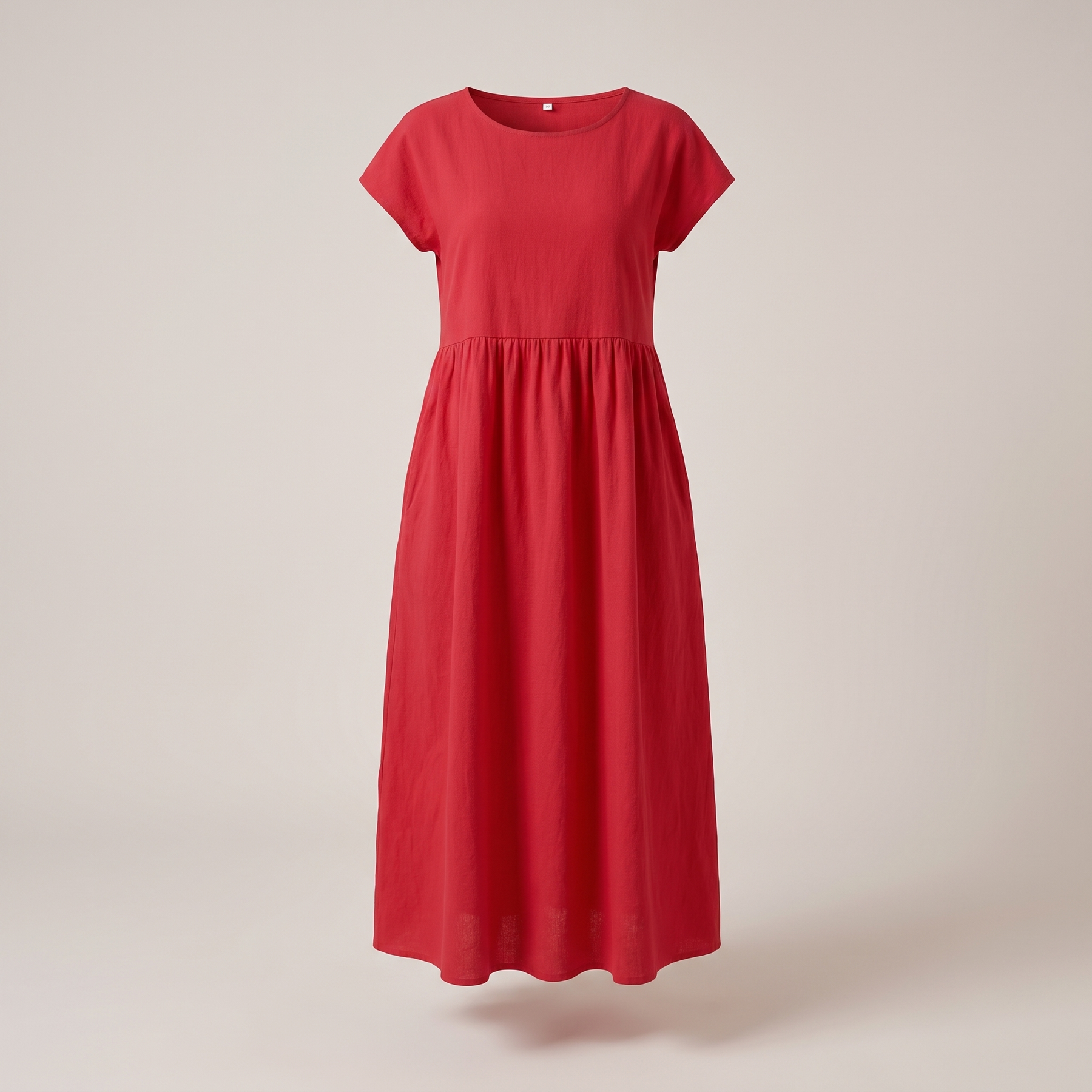 AVA LUXE FLUID MIDI DRESS