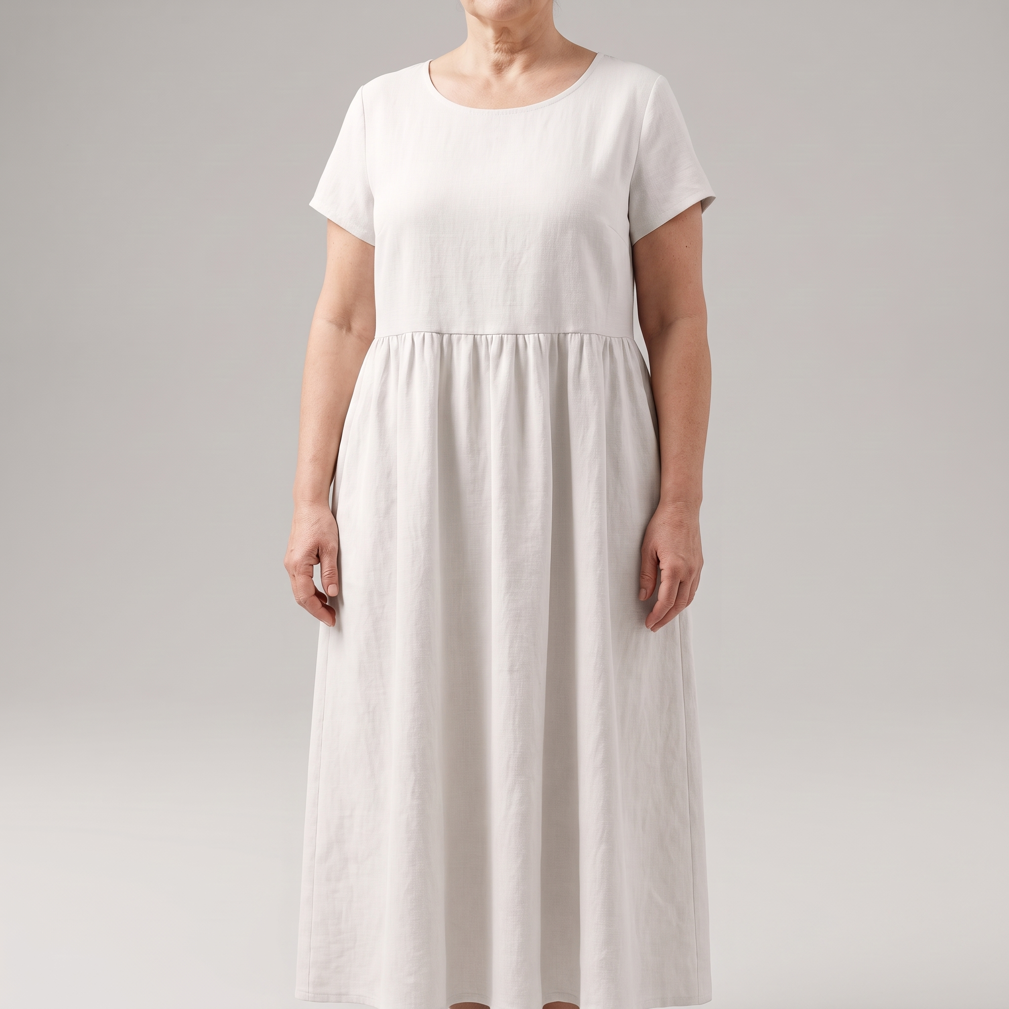 AVA LUXE FLUID MIDI DRESS