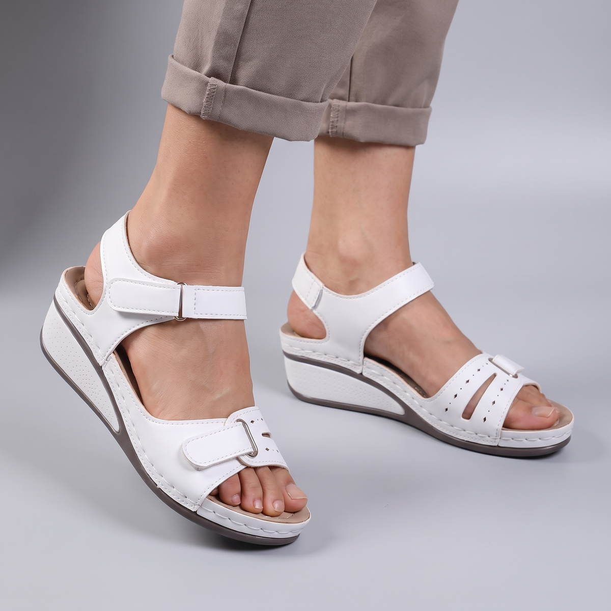 BLAKE COMFORT STEP SANDALS