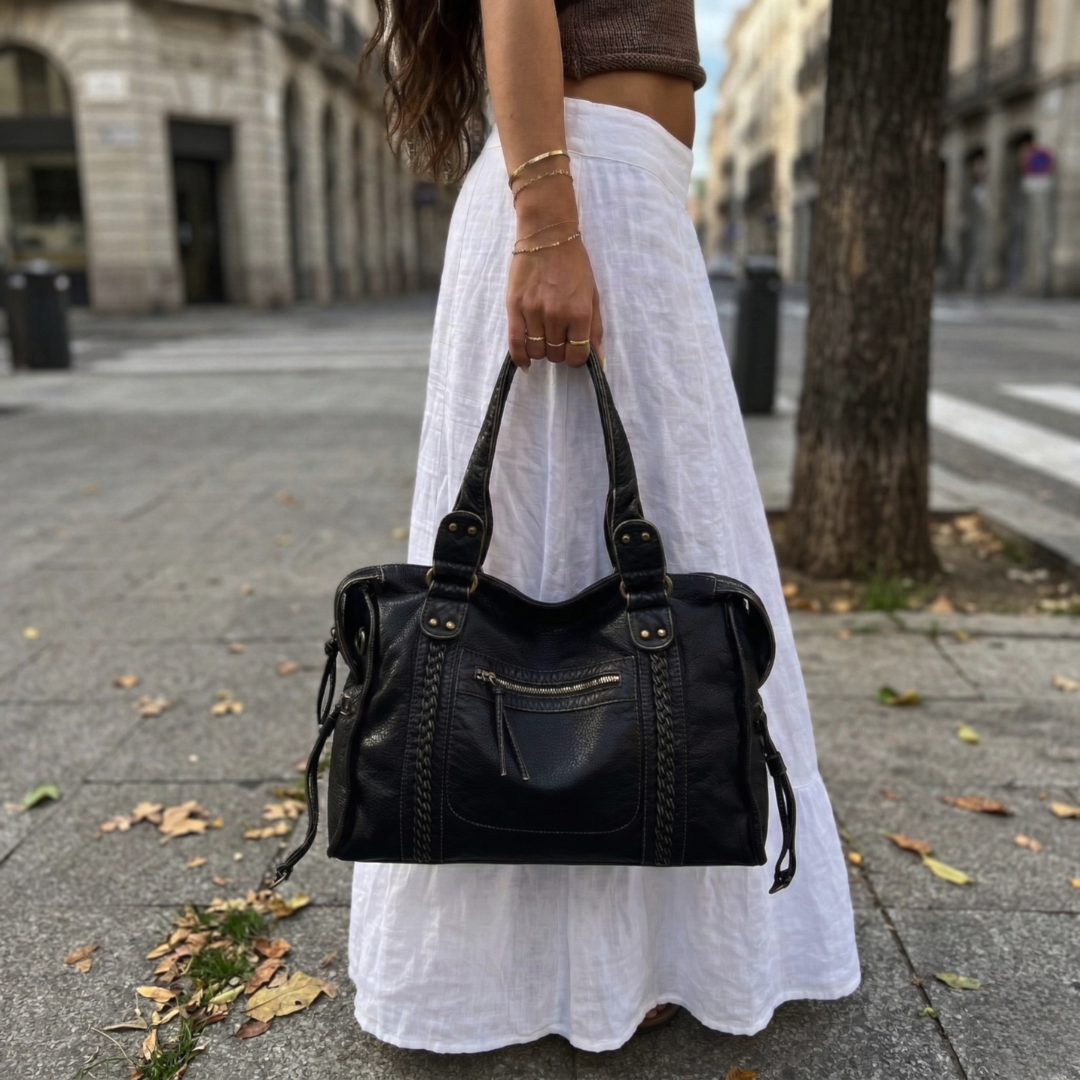 Marseille | Vintage Satchel Handbag