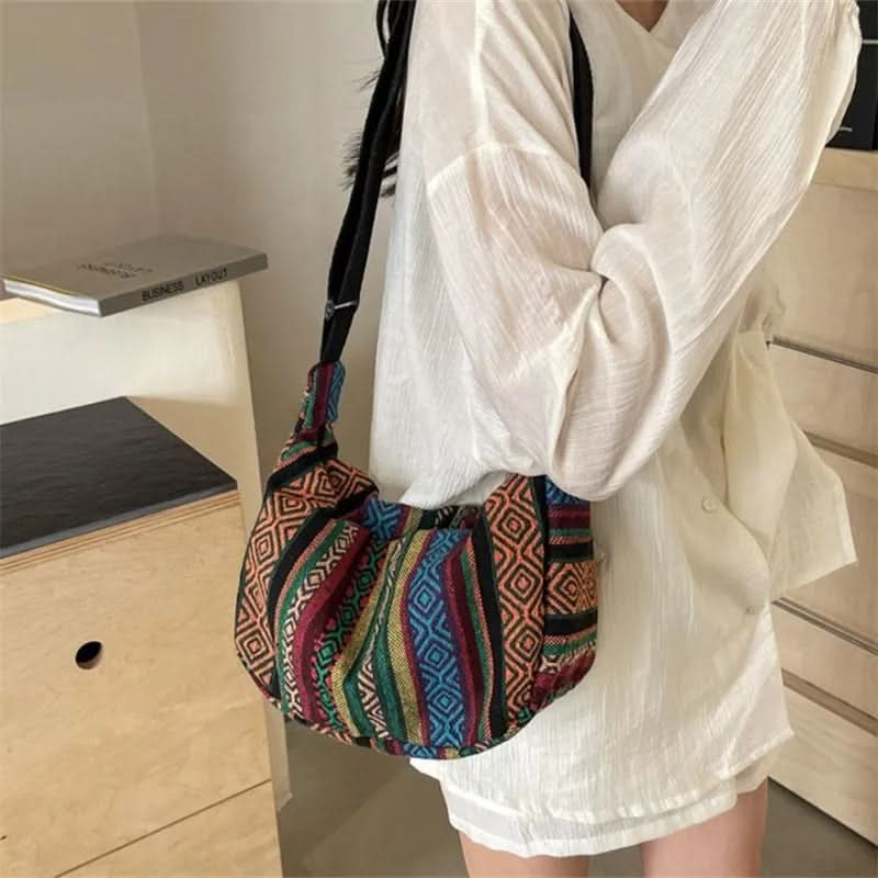 LA BOHEME PATTERNED CROSSBODY BAG