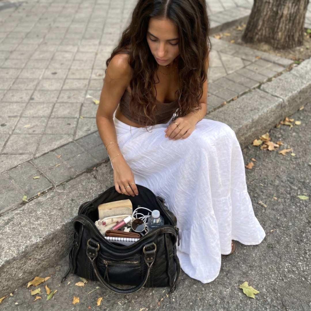 Marseille | Vintage Satchel Handbag