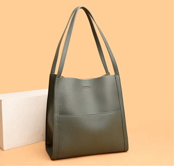 CLARA GENUINE LEATHER SHOULDER BAG