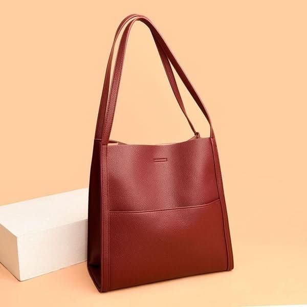 CLARA GENUINE LEATHER SHOULDER BAG