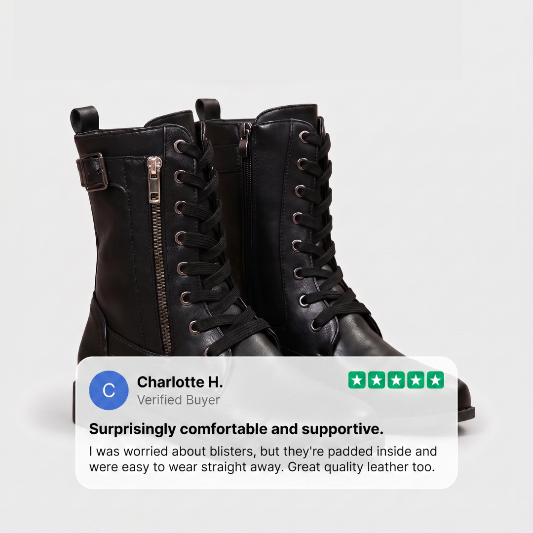 AINSWORTH LEATHER BOOTS