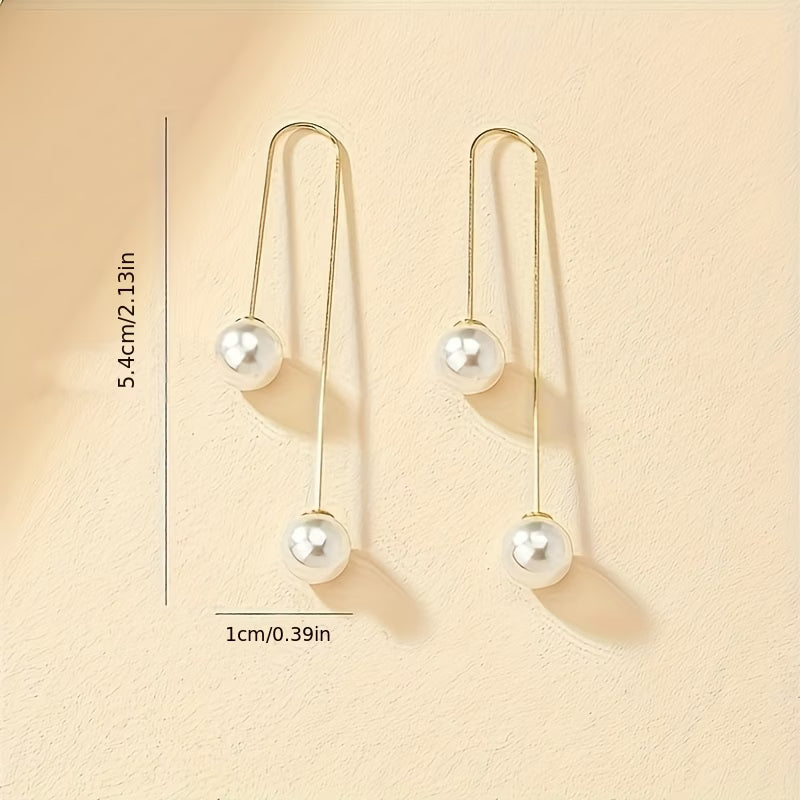 LUCENZA | RADIANT PEARL STATEMENT EARRINGS