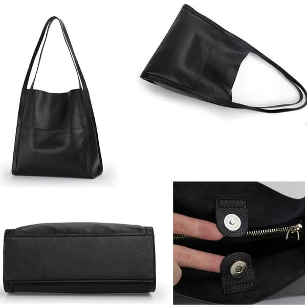 CLARA GENUINE LEATHER SHOULDER BAG