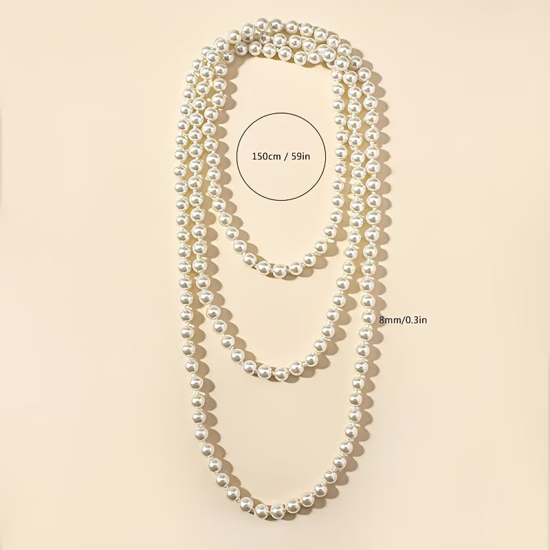 CELESTINE | TIMELESS DOUBLE PEARL NECKLACE