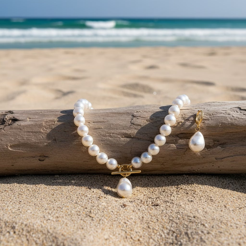 ELEANOR | VINTAGE PEARL JEWELRY SET