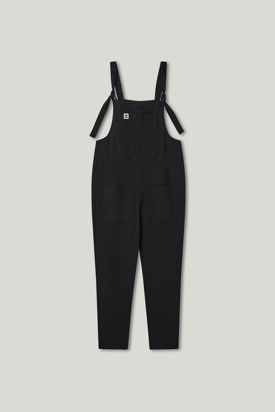 Original — Organic Cotton Dungarees in Black