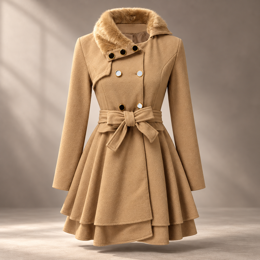 Vivienne | Bow-Belt Coat