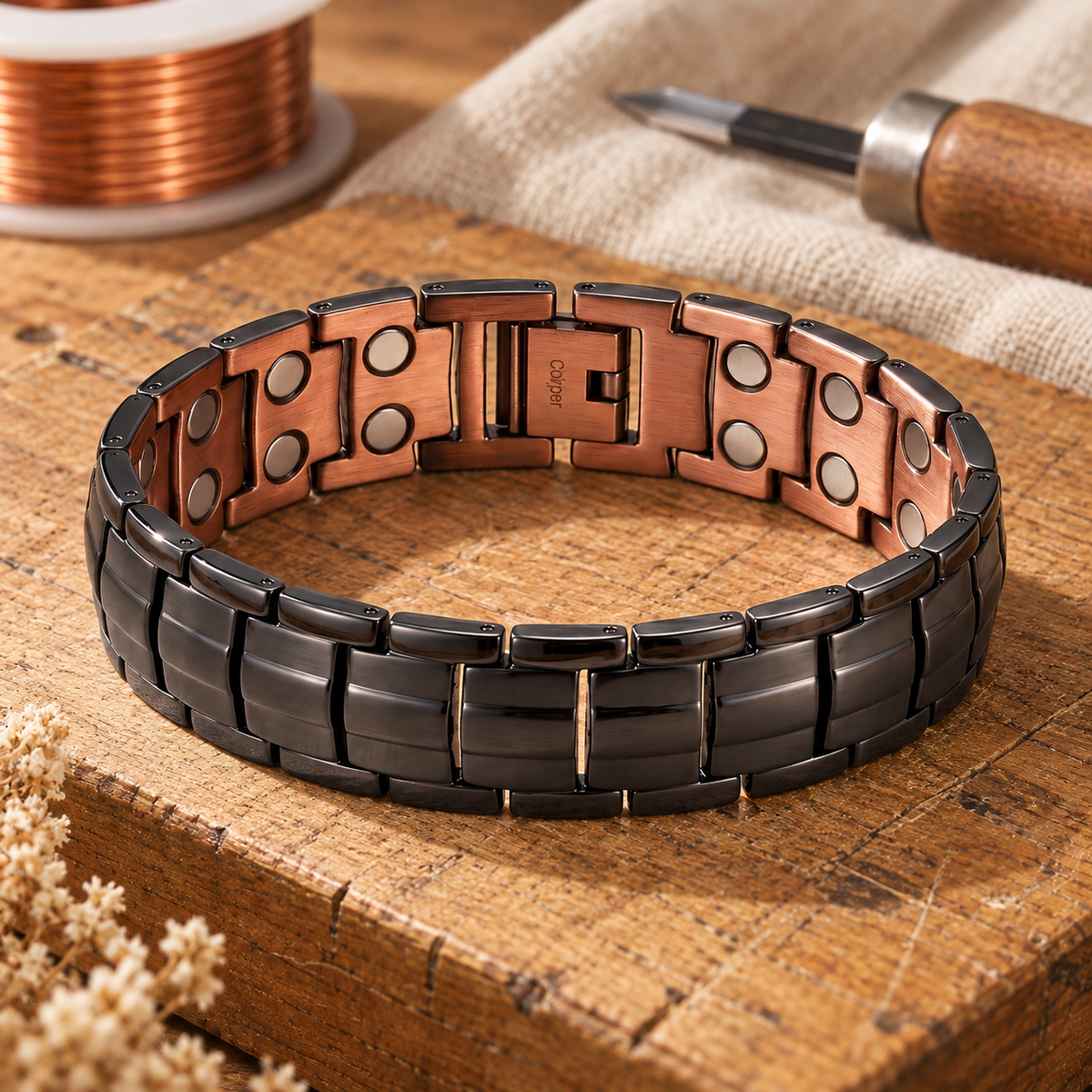 EMILY | OCHRE COPPER BRACELET