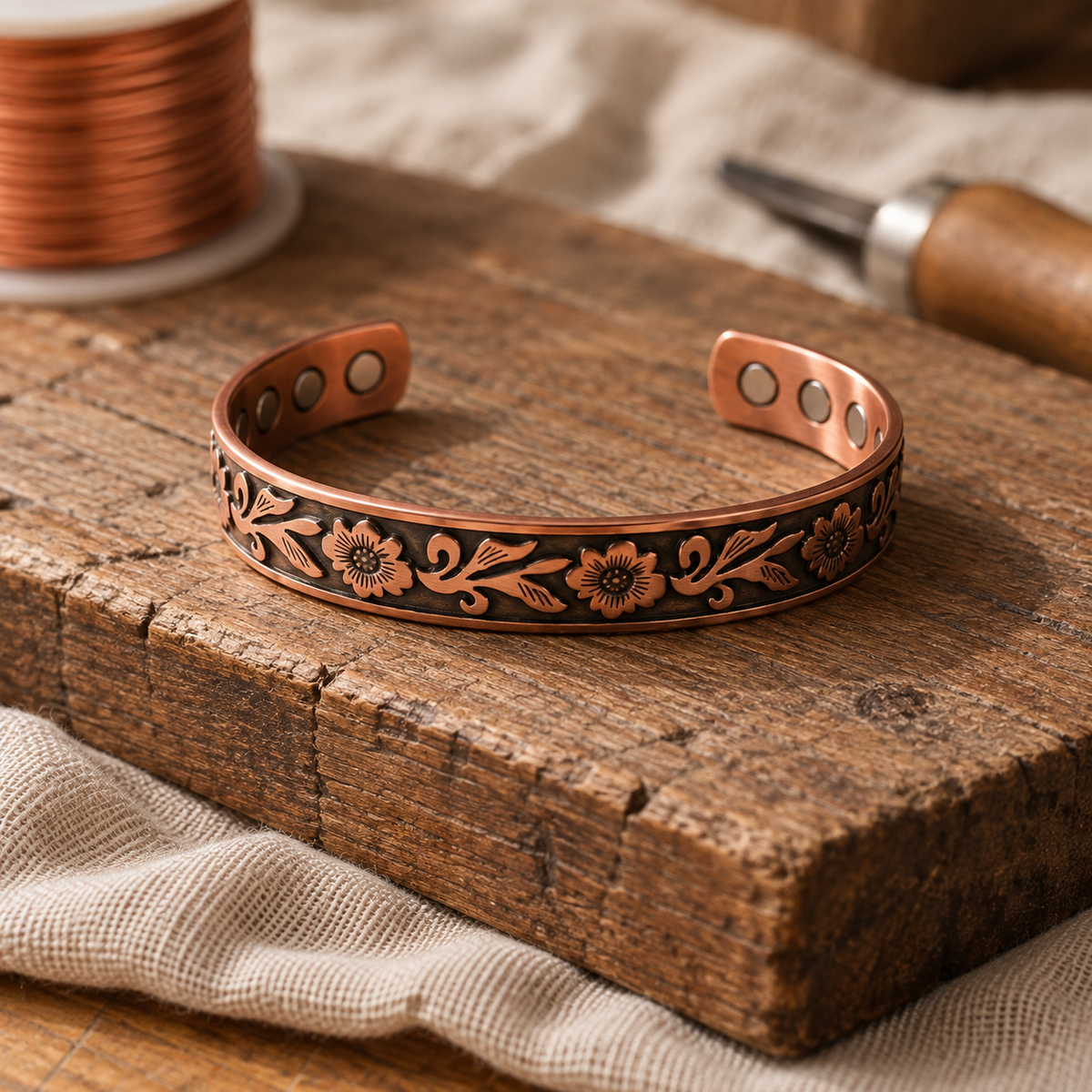 FREYA | VINE COPPER BRACELET