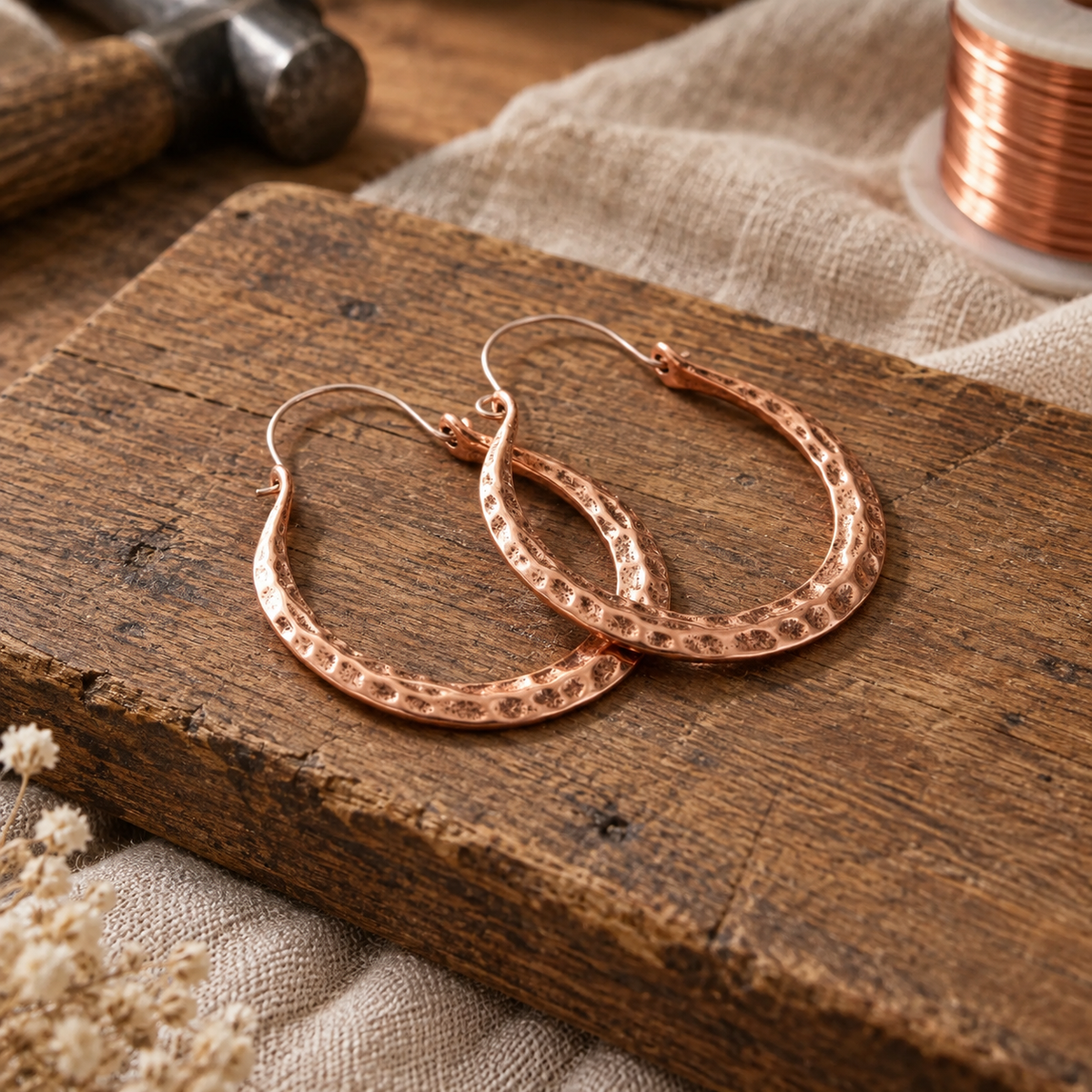 CHLOE | EMBER COPPER EARRINGS