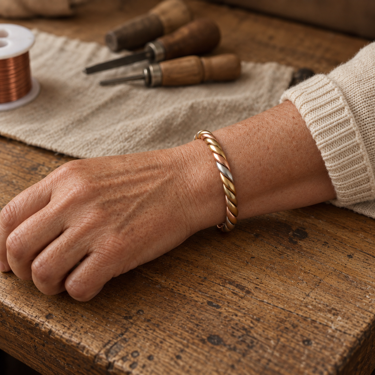 PHOEBE | BOG COPPER BRACELET
