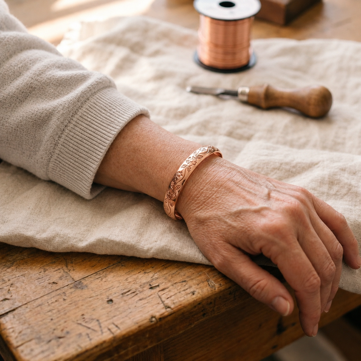 IMOGEN | BLOOM COPPER BRACELET