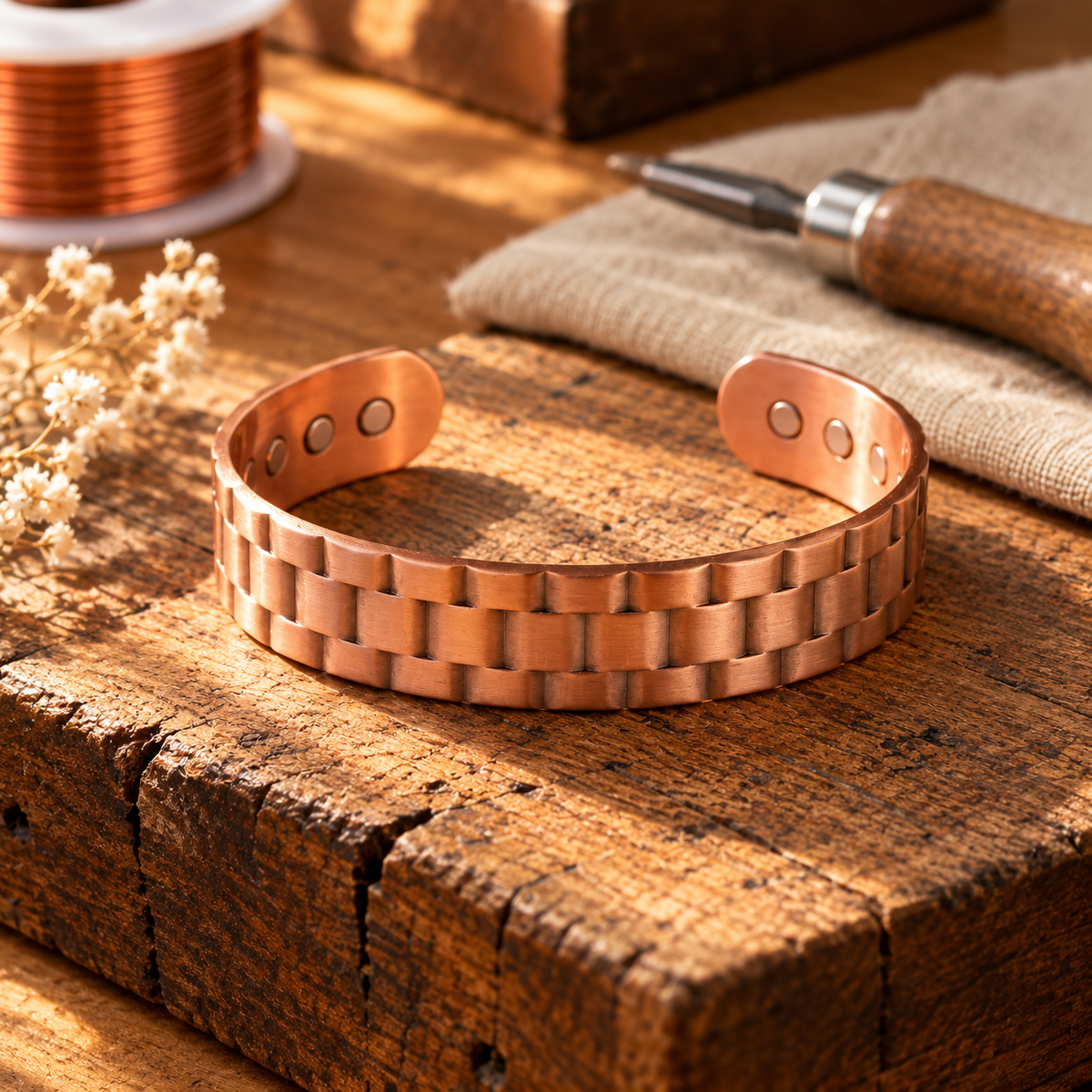 LUCY | ORE COPPER BRACELET