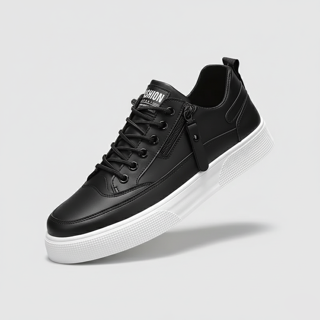 Hugo Italian Leather Trainers