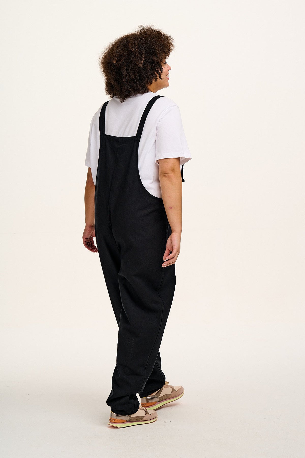 Original — Organic Cotton Dungarees in Black
