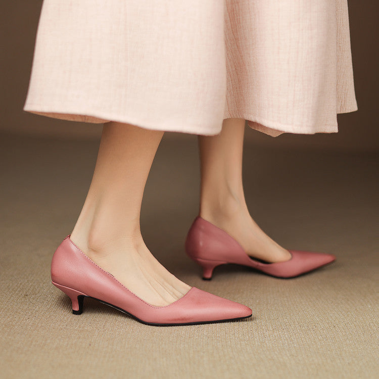 Vienna Genuine Leather Heels