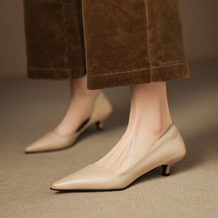 Vienna Genuine Leather Heels
