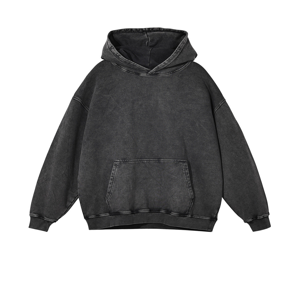 EDITH™ - Oversized Acid Wash Pullover Hoodie