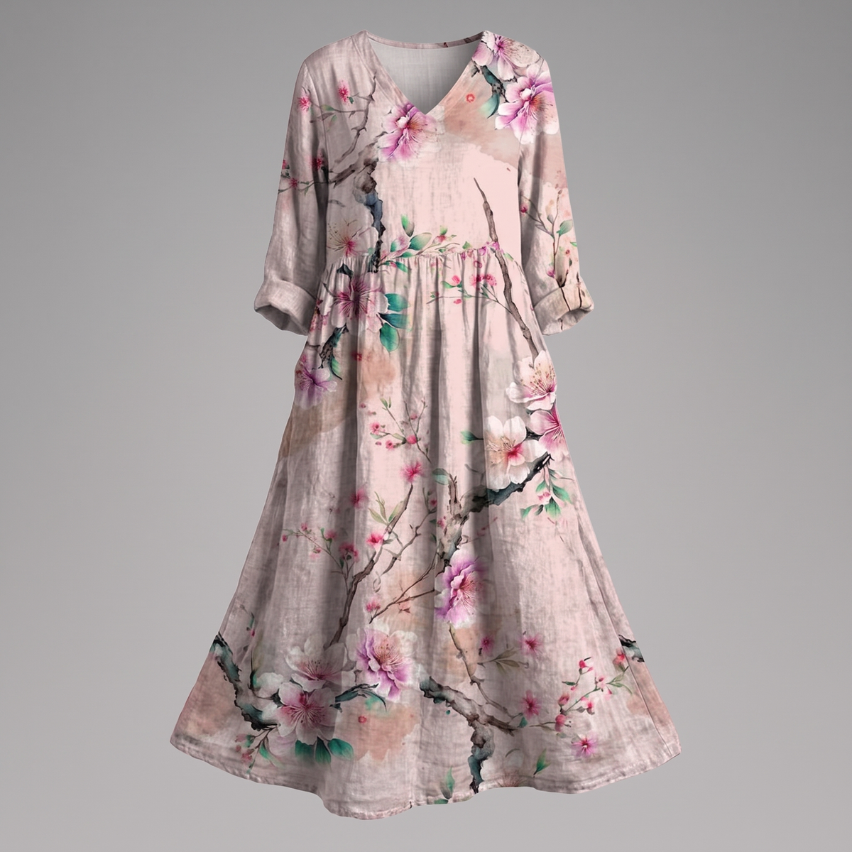 ALINA BLOSSOM MIDI DRESS