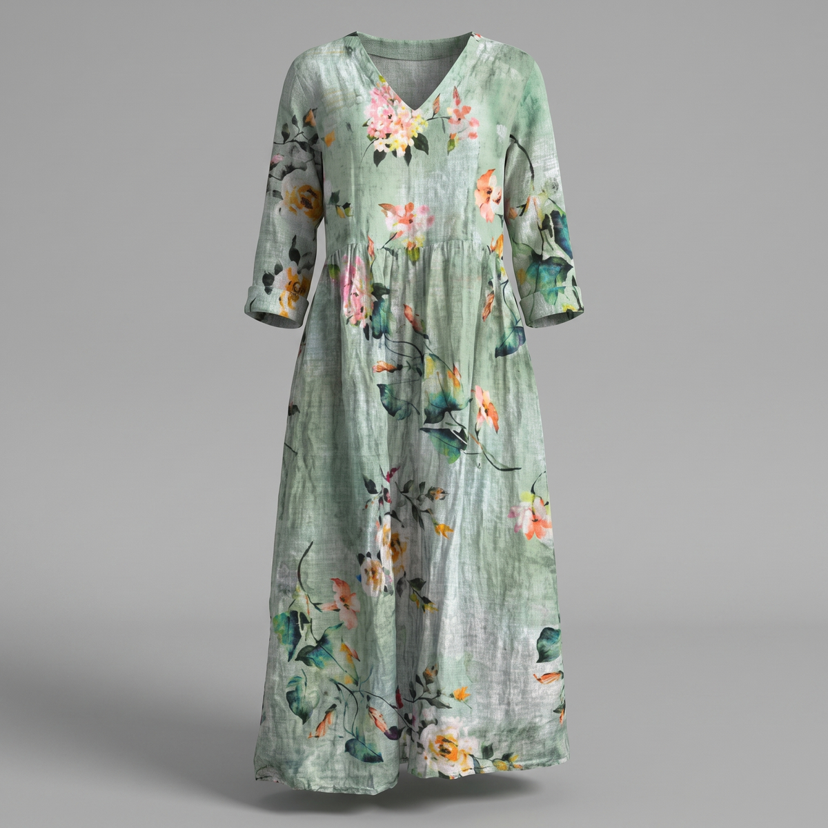 ALINA BLOSSOM MIDI DRESS