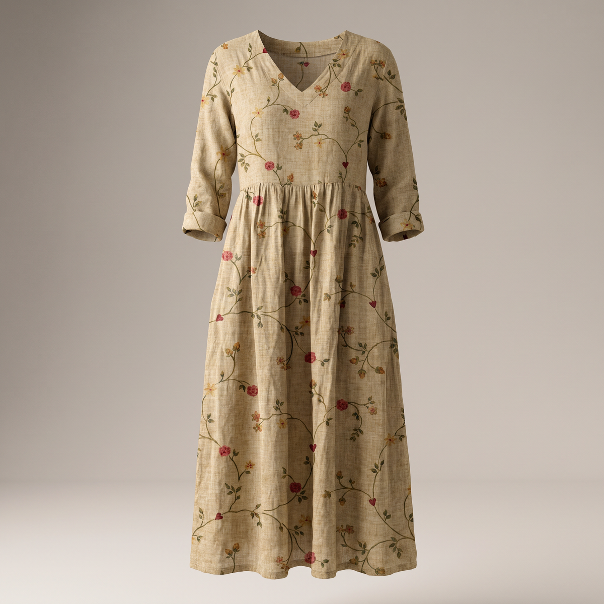 ALINA BLOSSOM MIDI DRESS