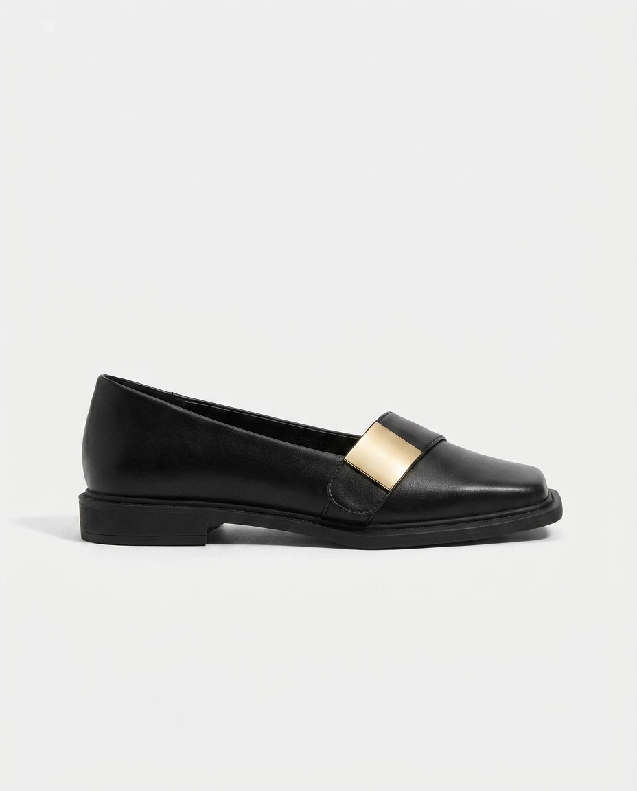 Adeline Square-Toe Loafer