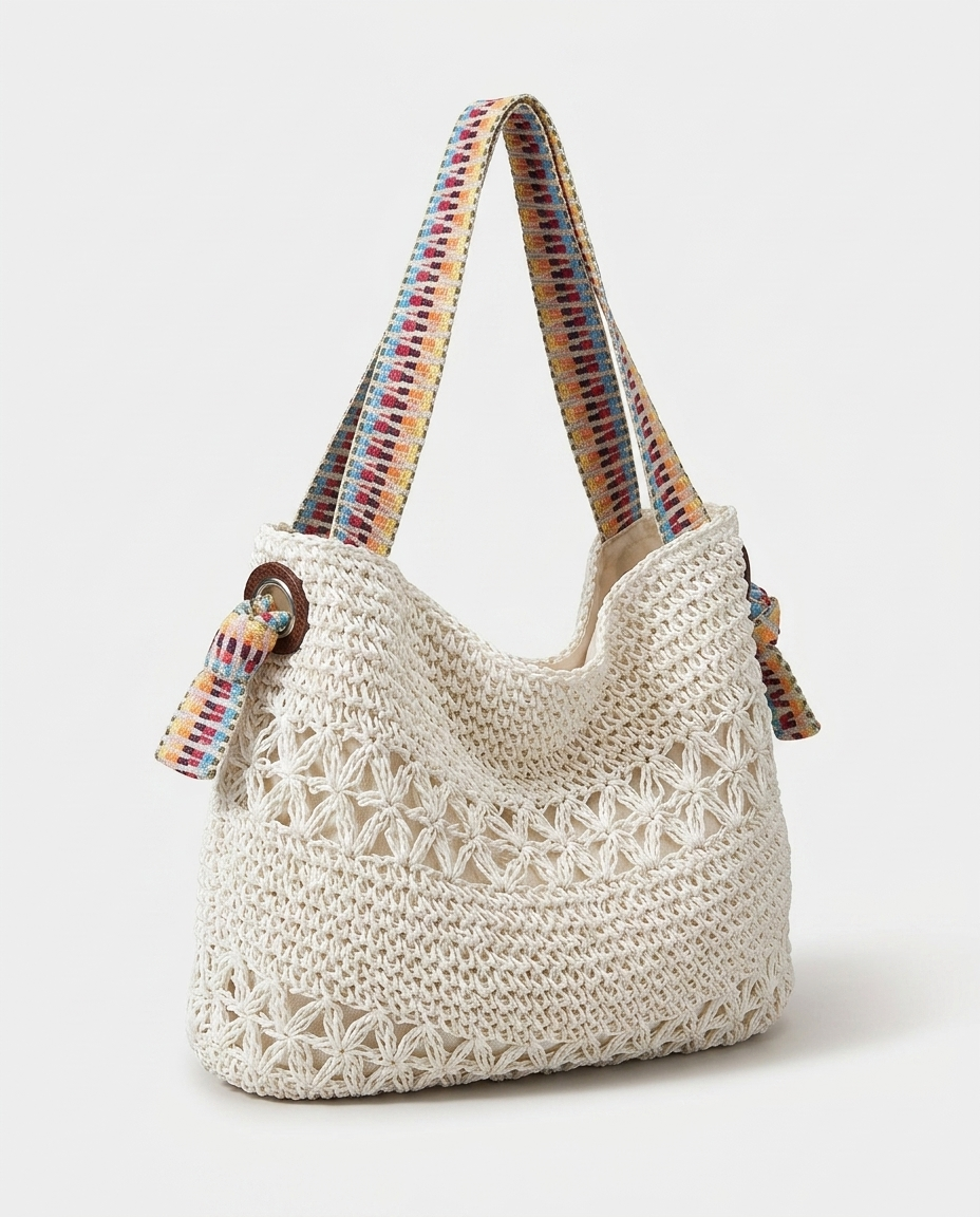 Lavinia Woven Hobo Bag