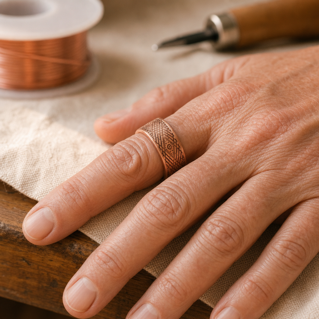 ZARA | HOLT COPPER RING