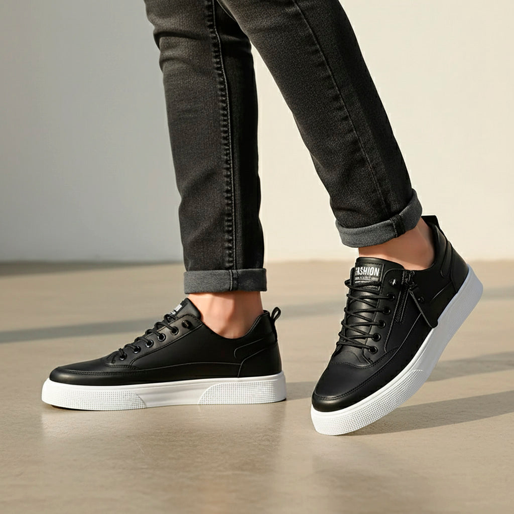 Hugo Italian Leather Trainers