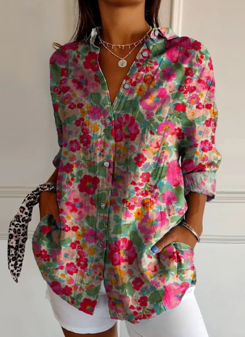 Bella Printed Blouse