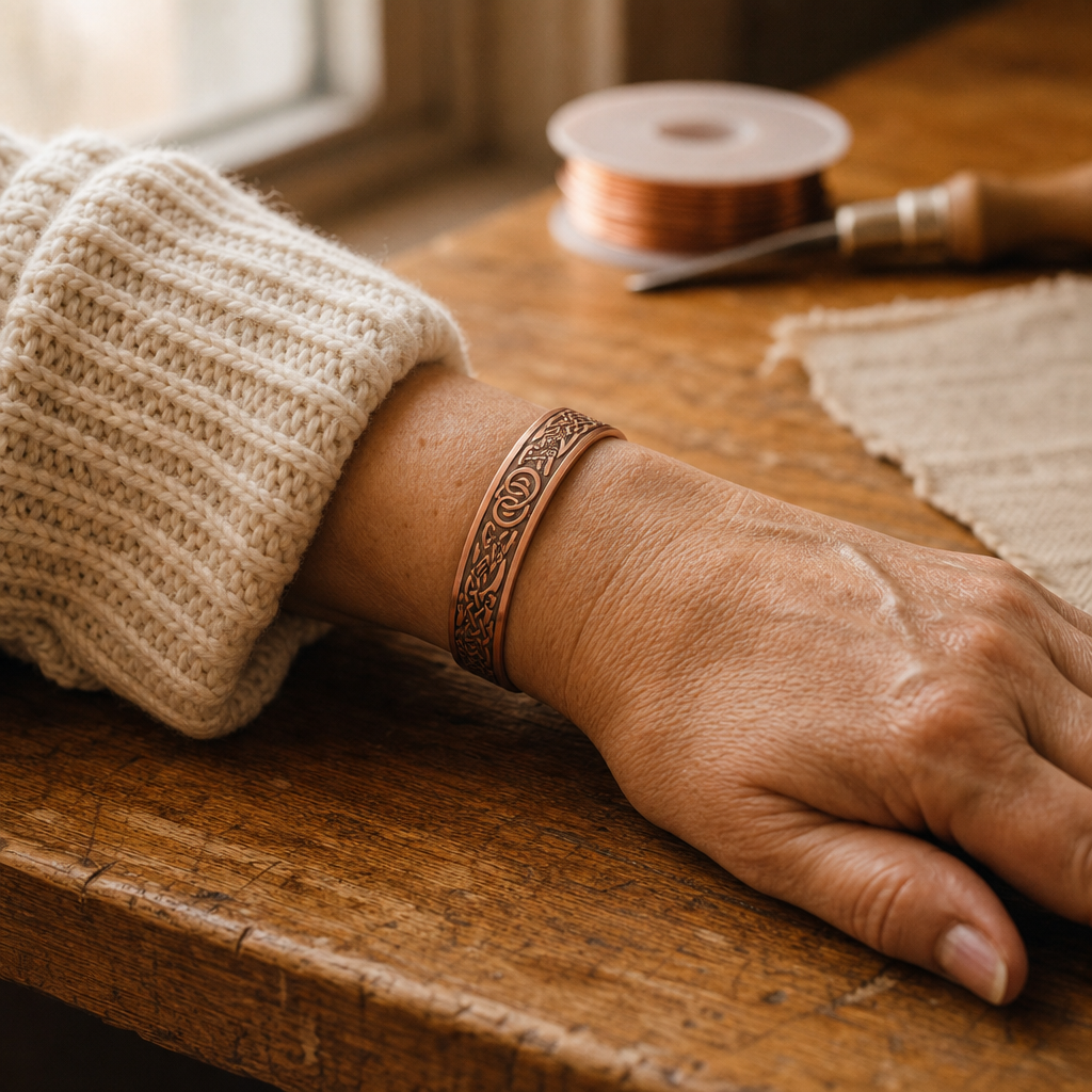 ZOE | MOSS COPPER BRACELET