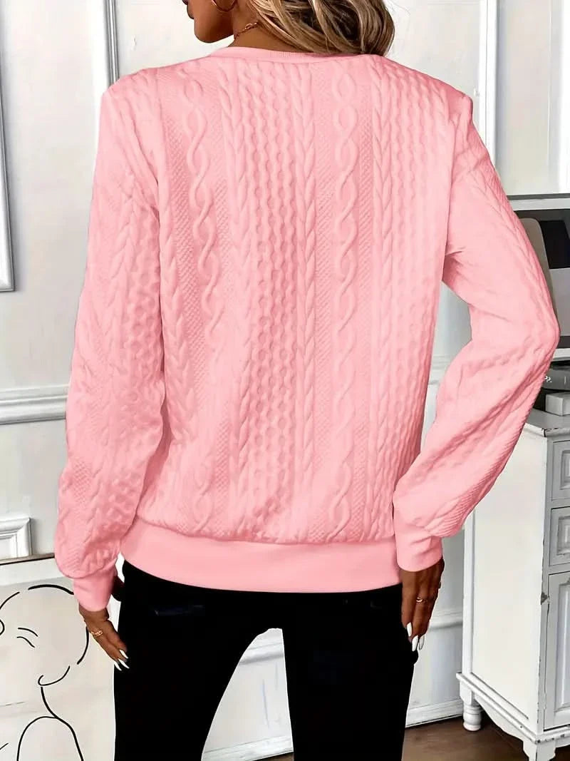 AMY | SWEATER WITH ZIPPER