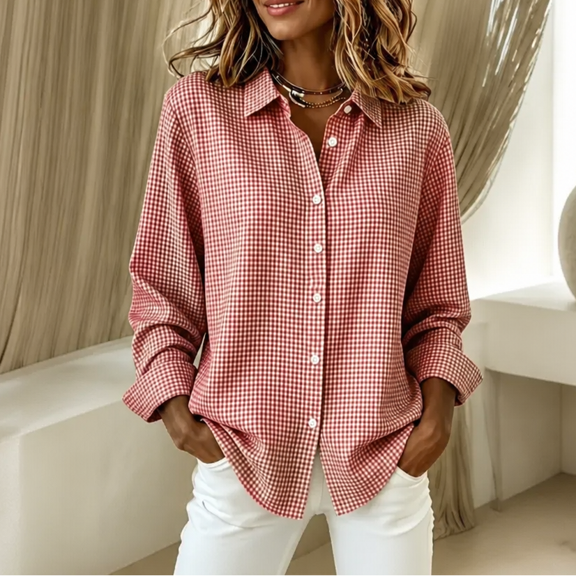 Georgia Retro Plaid Shirt
