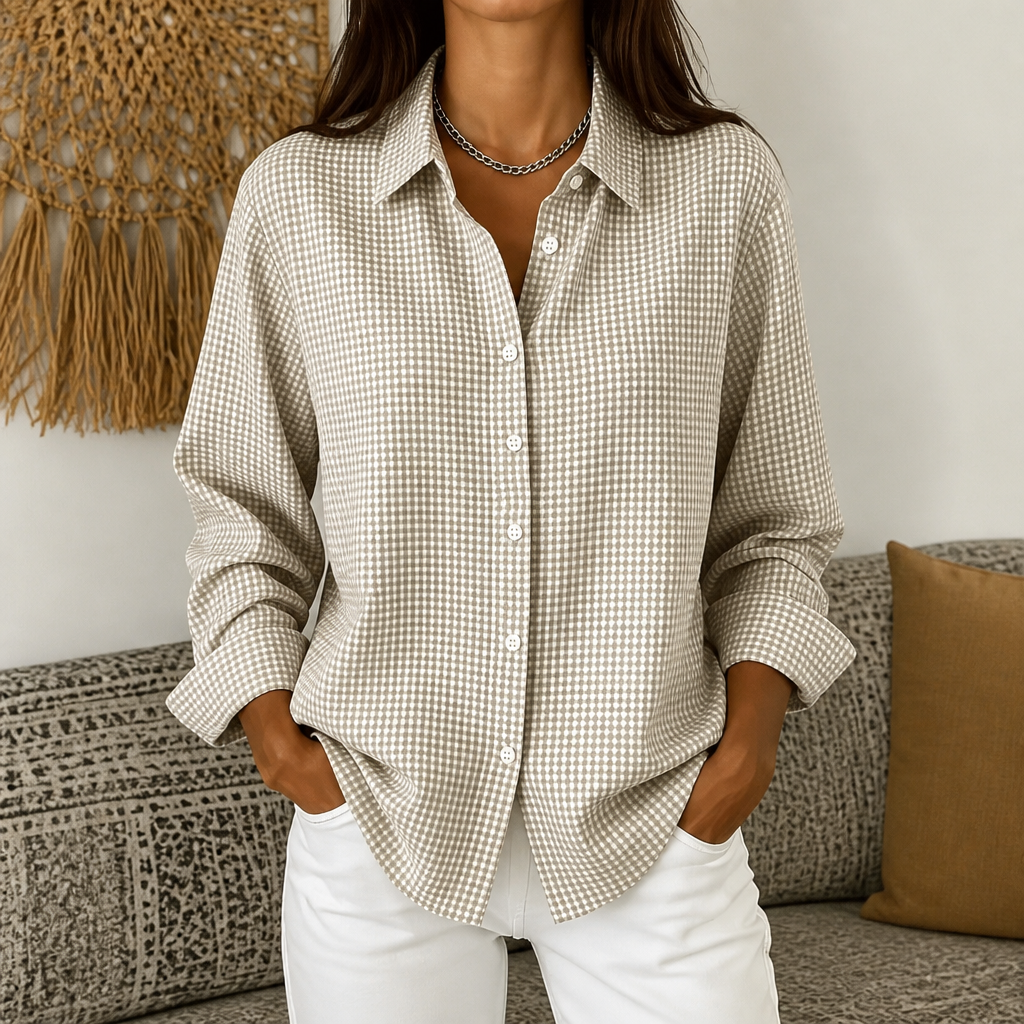 Georgia Retro Plaid Shirt