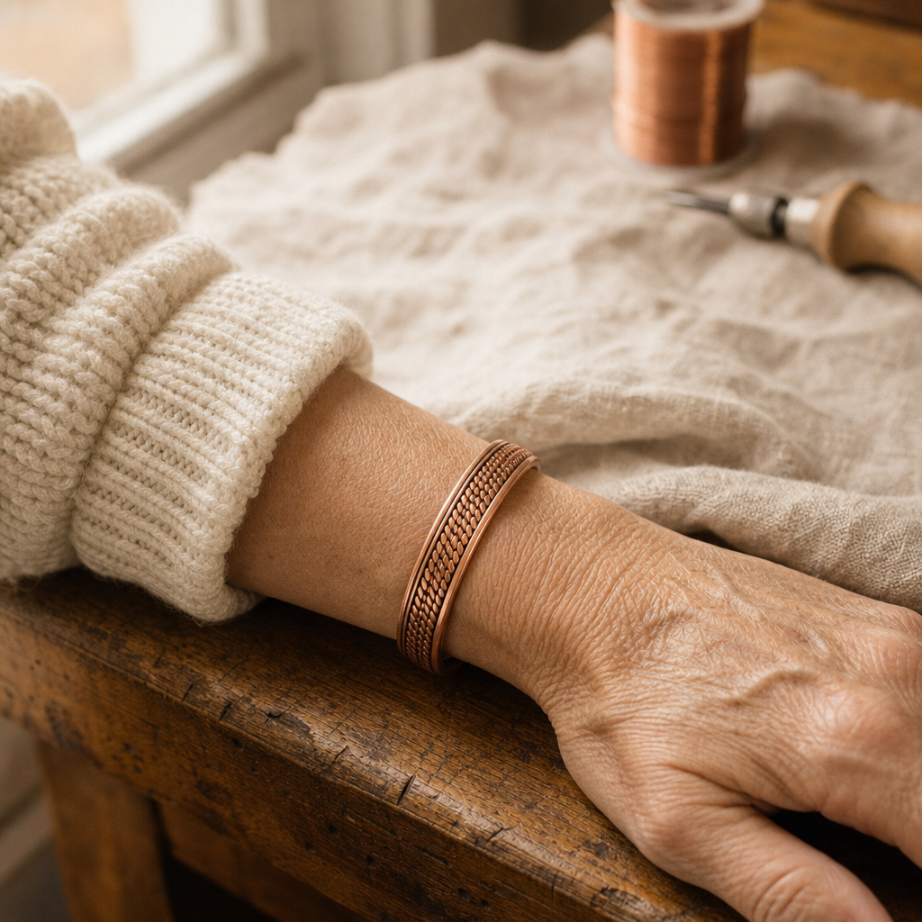 DAISY | WAVE COPPER BRACELET