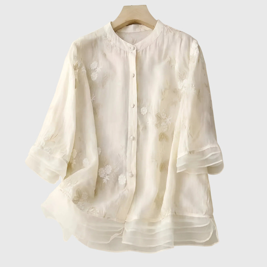 Rosalind Floral Embroidered Blouse